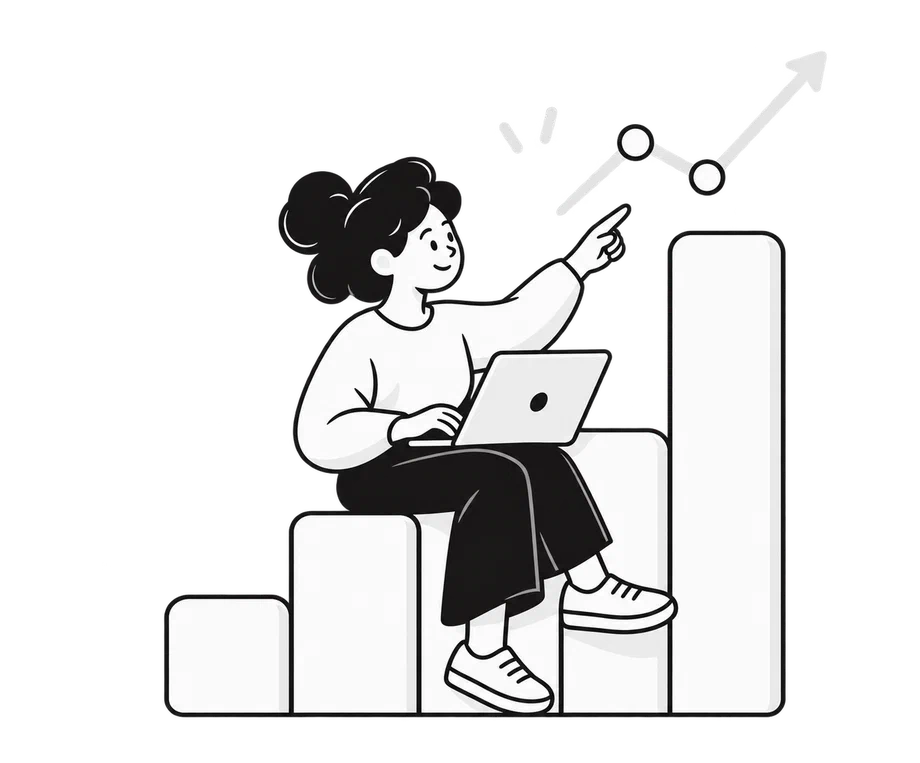 Illustration of software delivery and growth